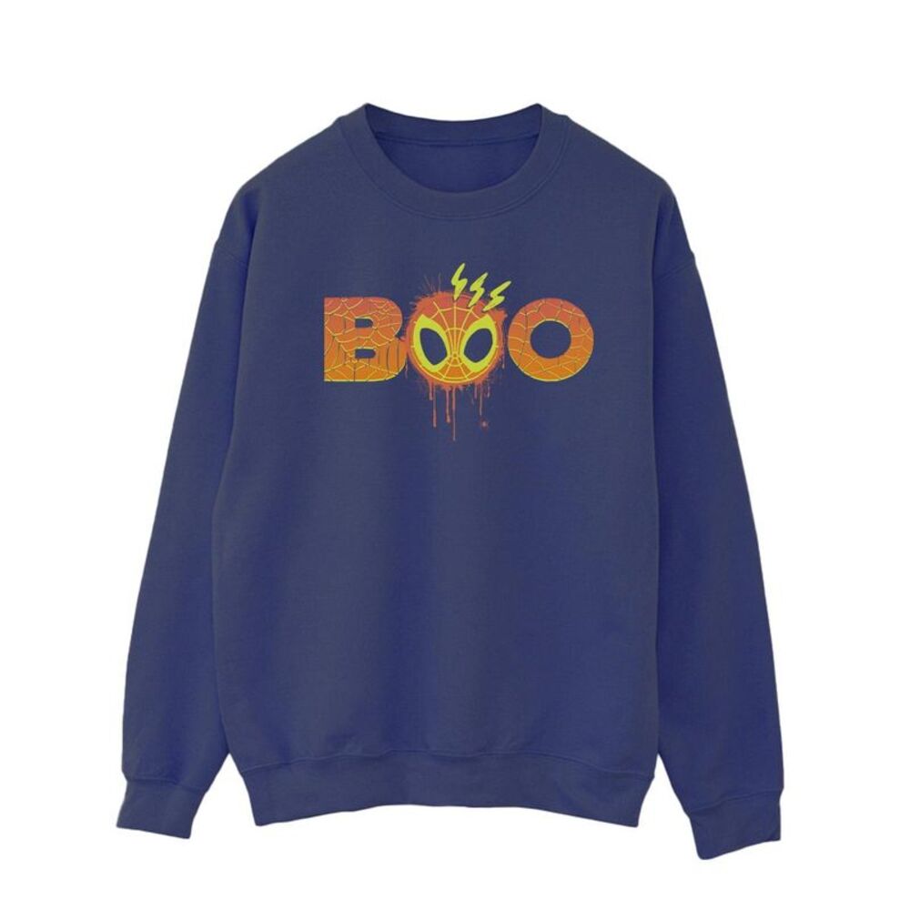 Spider-Man Mens Boo Sweatshirt / Navy Blue